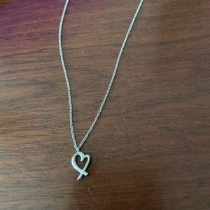 Tiffany necklace Paloma Picasso Loving Heart Pendant
